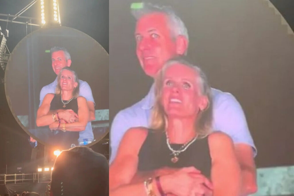 il momento imbarazzante di Andy Byron e Kristin Cabot alla kiss cam dei Coldplay